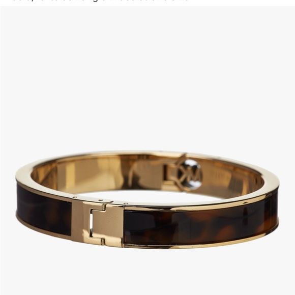 Michael Kors Gold tone and Tortoise bracelet - Picture 2 of 6